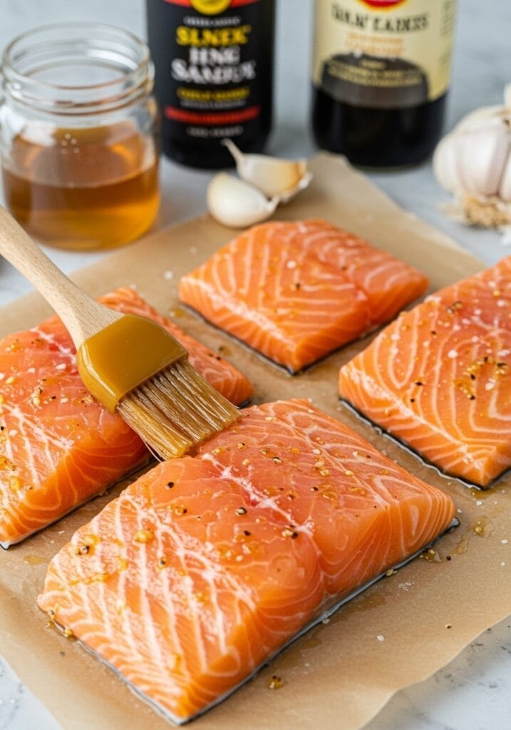 Baked Honey Garlic Salmon